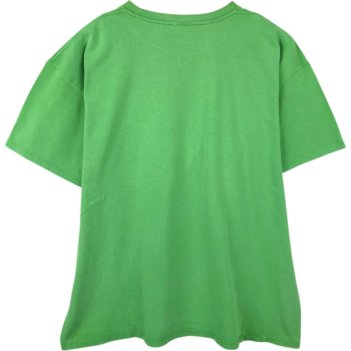 M and M's Advertising T-shirt, Men's XL equivalent. cotton green type Vintage Second Hand