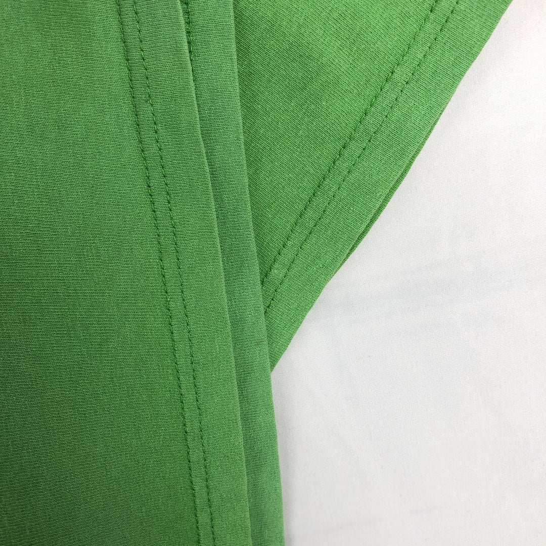 M and M's Advertising T-shirt, Men's XL equivalent. cotton green type Vintage Second Hand