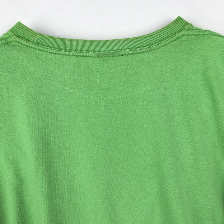 M and M's Advertising T-shirt, Men's XL equivalent. cotton green type Vintage Second Hand