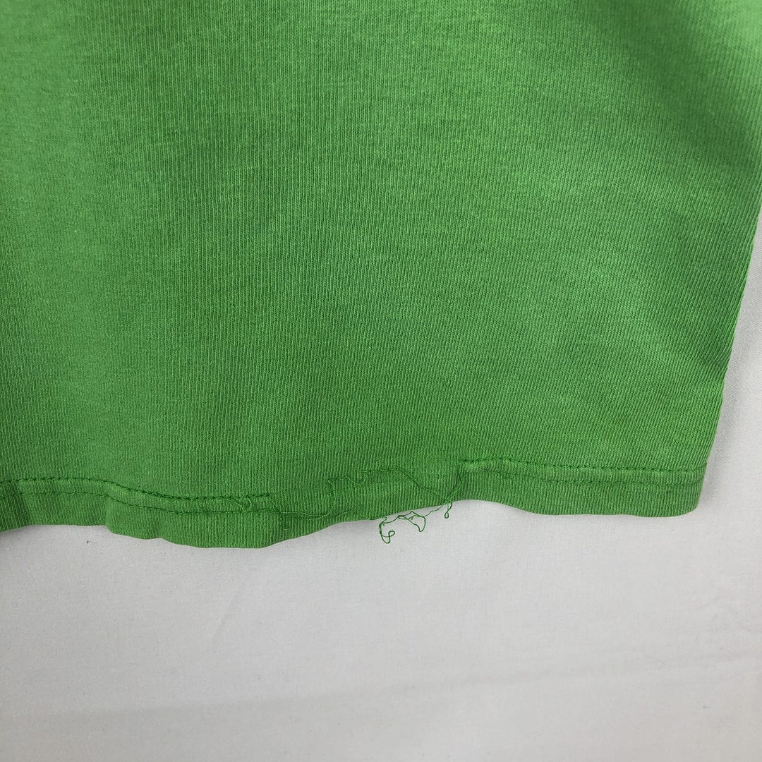 M and M's Advertising T-shirt, Men's XL equivalent. cotton green type Vintage Second Hand