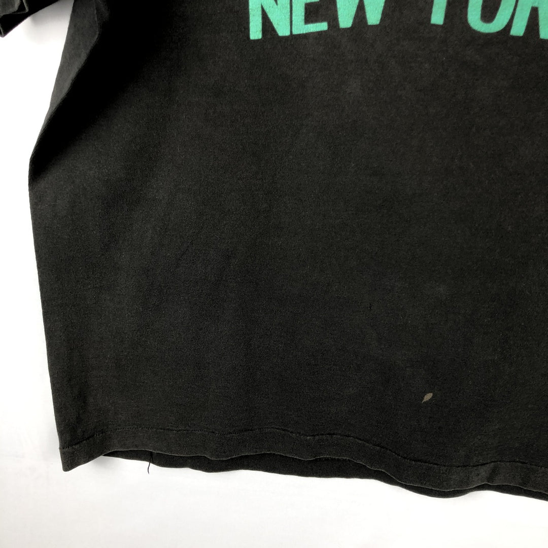 HARD ROCK CAFE Hard Rock Cafe Advertising T-shirt Men's XL size unclear black type Vintage Second Hand