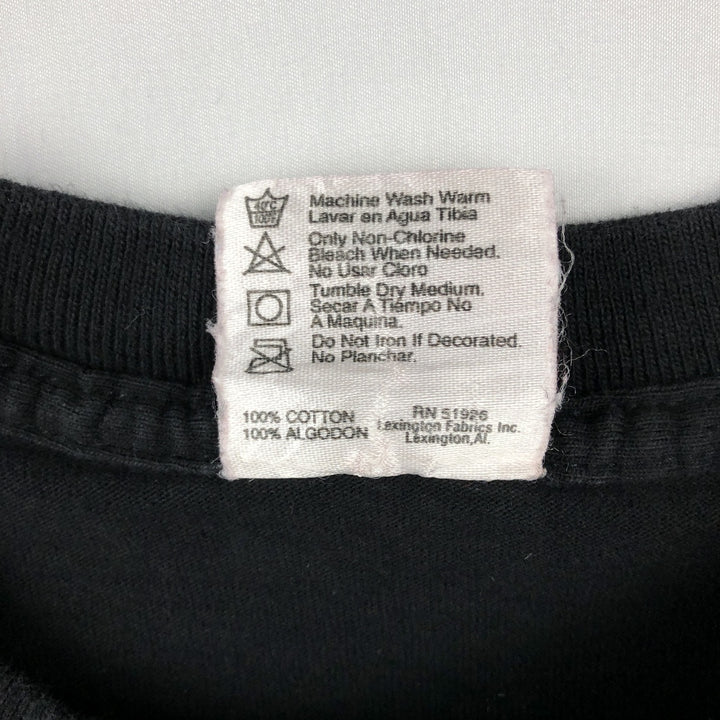 90'S PLANET HOLLYWOOD Advertising T-shirt, Made in USA, Men's M, Vintage cotton black type Vintage Second Hand