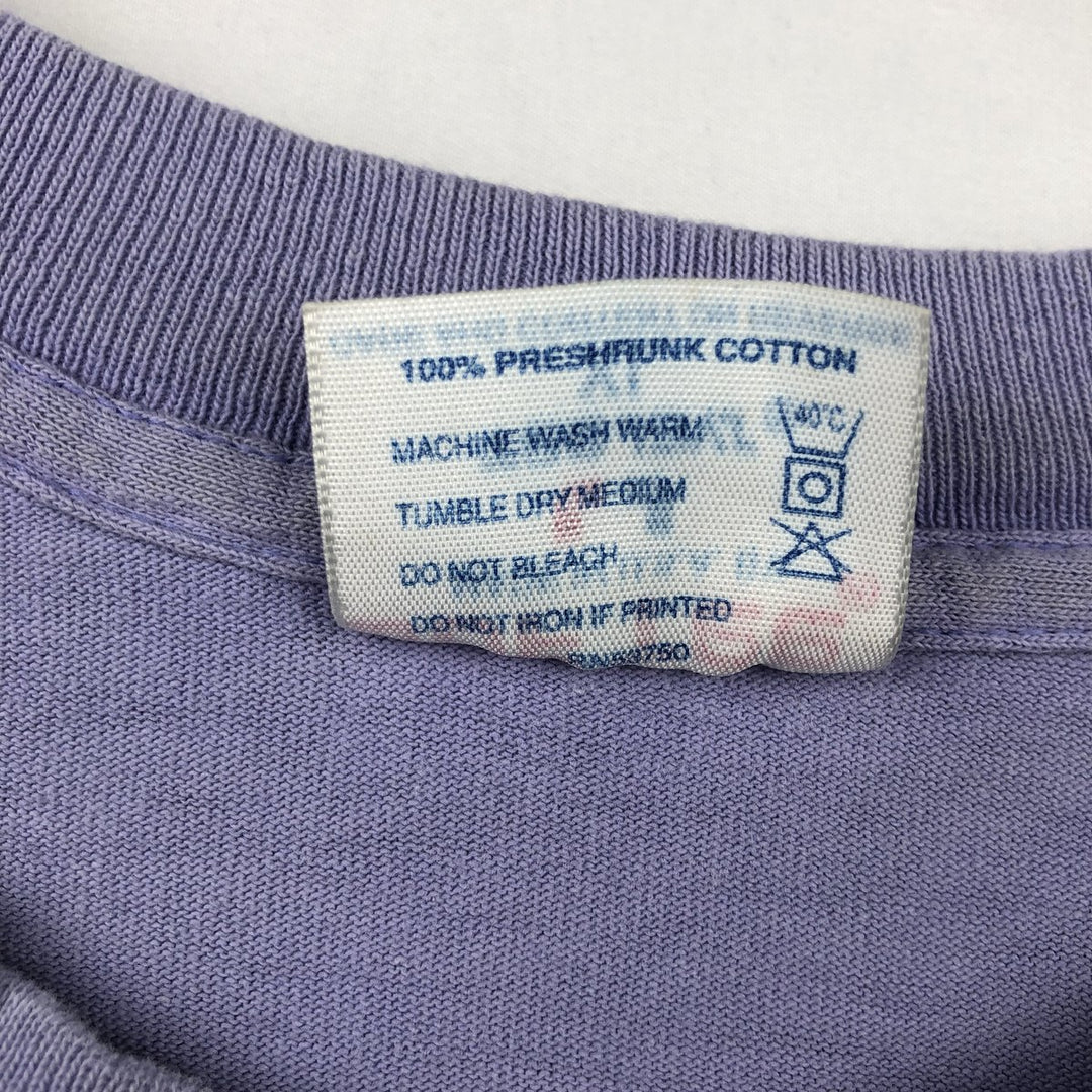 90'S SOF TEE Cheers Advertising T-shirt, Made in USA, Men's XL equivalent, Vintage cotton purple type Vintage Second Hand