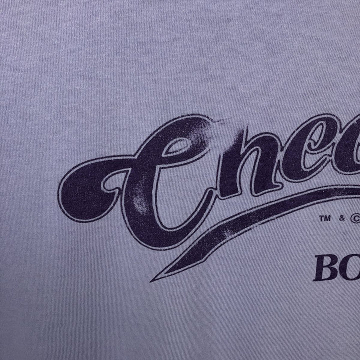90'S SOF TEE Cheers Advertising T-shirt, Made in USA, Men's XL equivalent, Vintage cotton purple type Vintage Second Hand