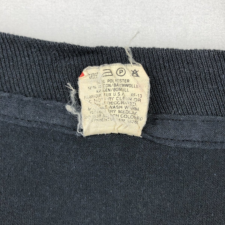Screen Stars Sand Bar Advertising T-Shirt, Made in USA, Men's XL (approx.), Vintage. cotton black type Vintage Second Hand