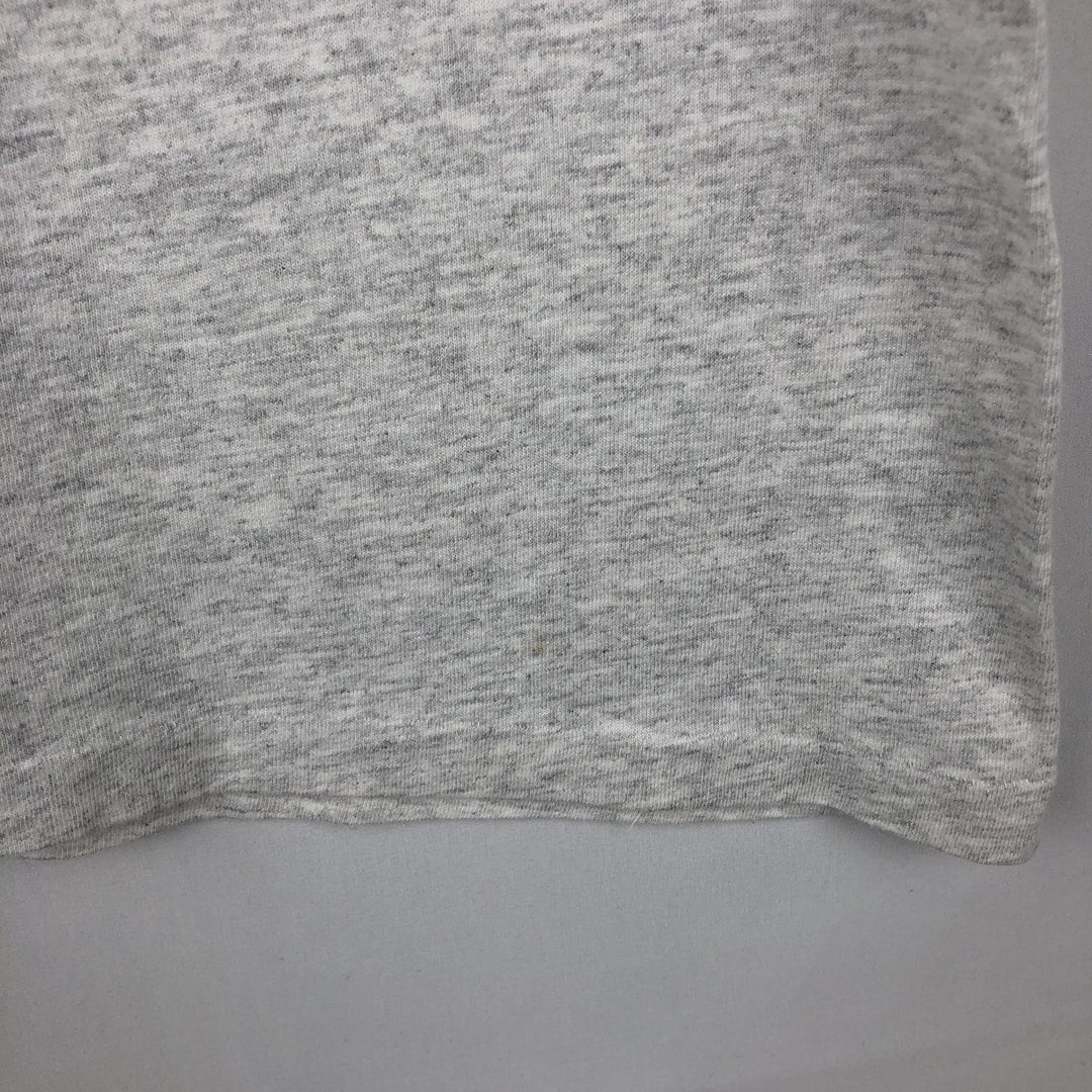 90'S BELTON NOT BOB'S advertising T-shirt, Made in USA, Men's size L equivalent, Vintage cotton gray type Vintage Second Hand