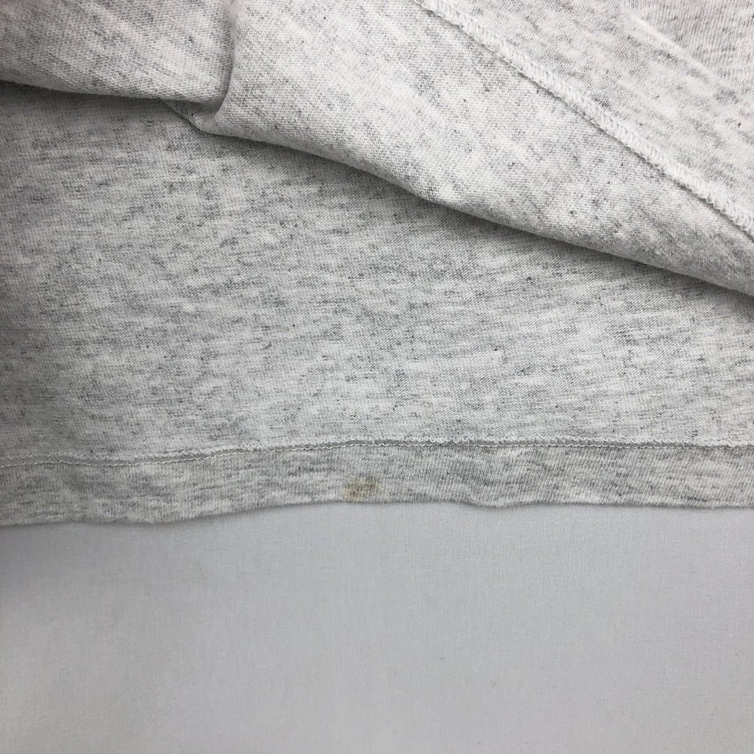 90'S BELTON NOT BOB'S advertising T-shirt, Made in USA, Men's size L equivalent, Vintage cotton gray type Vintage Second Hand