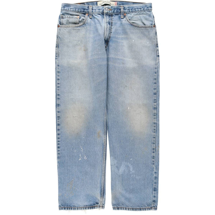 2000'S Levi's REGULAR FIT 505-4891 Tapered Denim Pants, Men's W36 equivalent. cotton blue type Vintage Second Hand