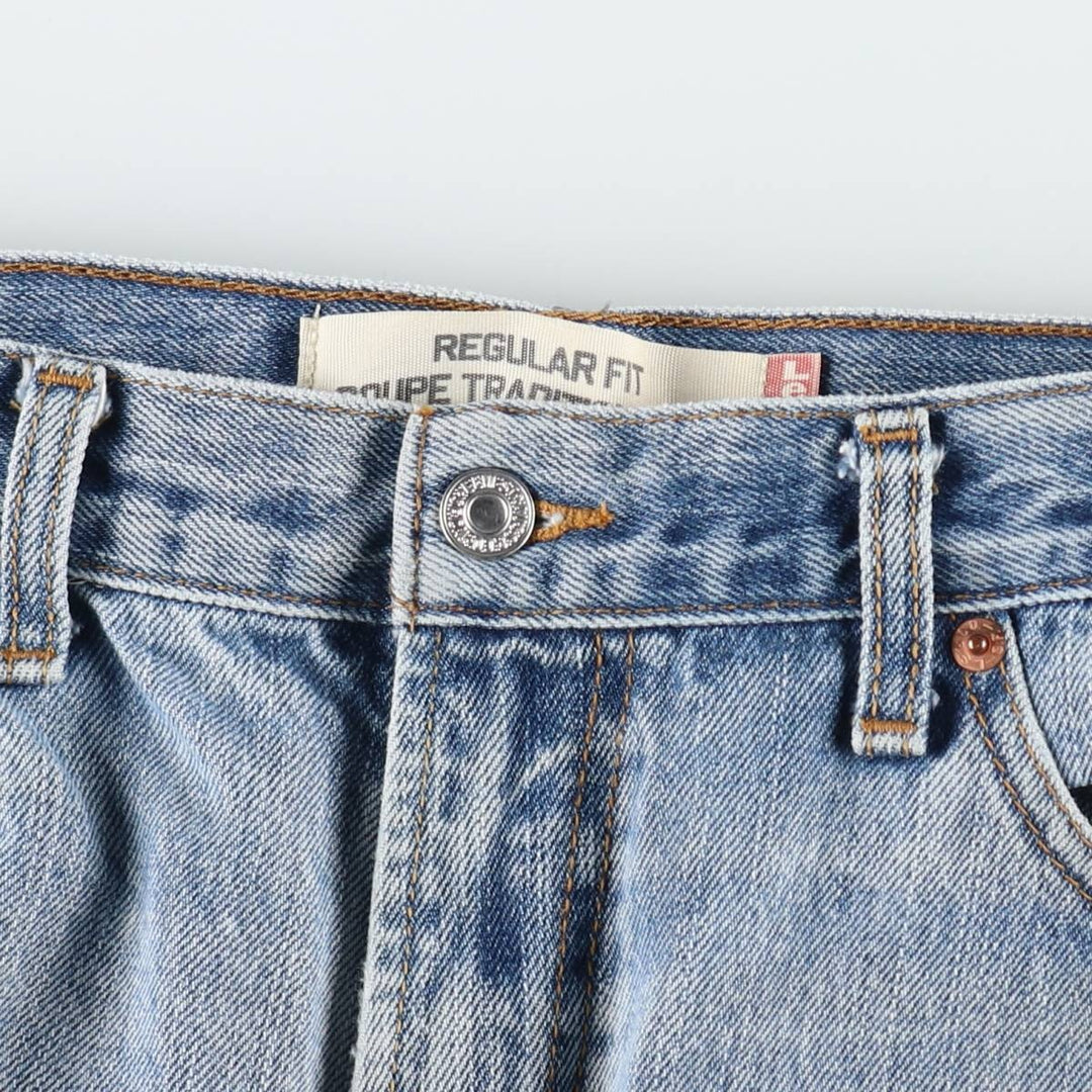2000'S Levi's REGULAR FIT 505-4891 Tapered Denim Pants, Men's W36 equivalent. cotton blue type Vintage Second Hand