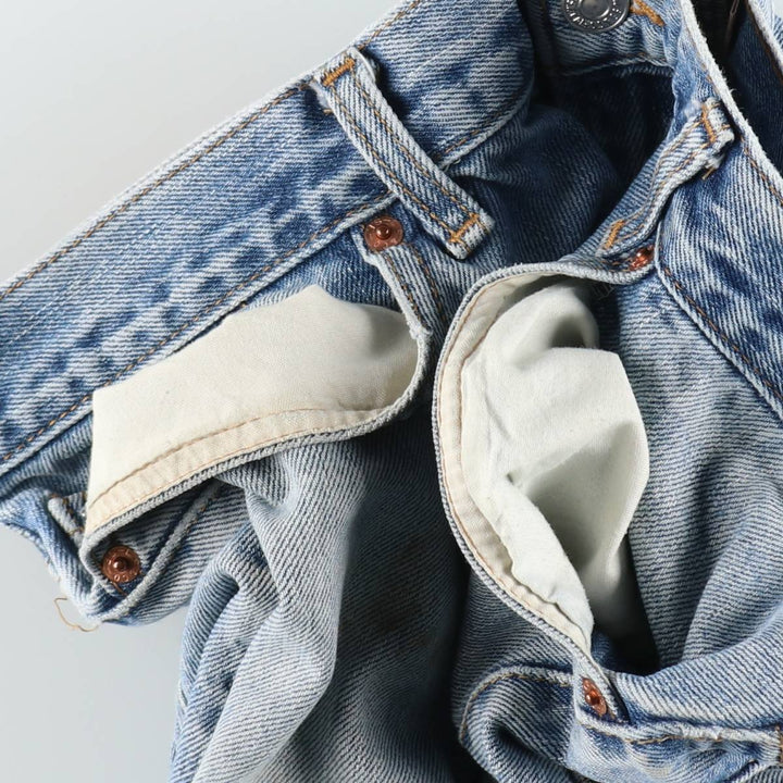 2000'S Levi's REGULAR FIT 505-4891 Tapered Denim Pants, Men's W36 equivalent. cotton blue type Vintage Second Hand