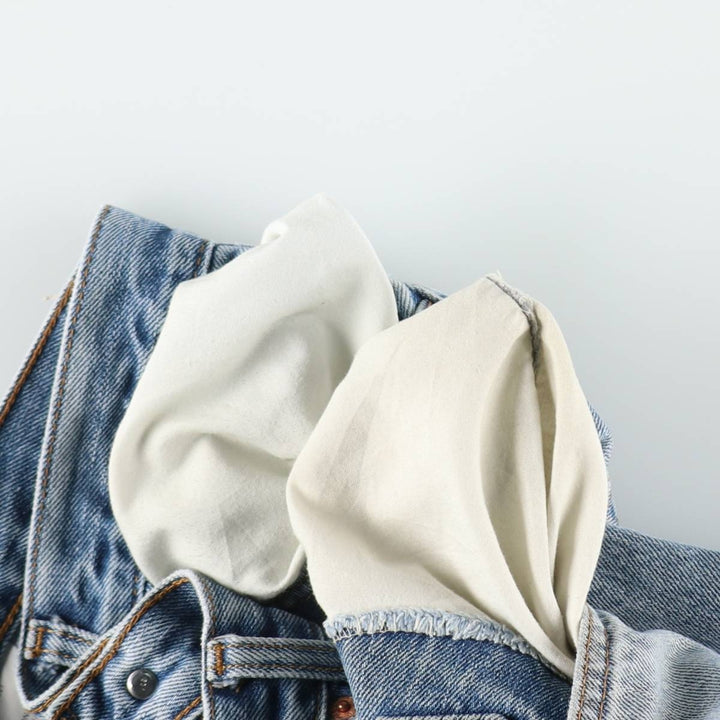2000'S Levi's REGULAR FIT 505-4891 Tapered Denim Pants, Men's W36 equivalent. cotton blue type Vintage Second Hand