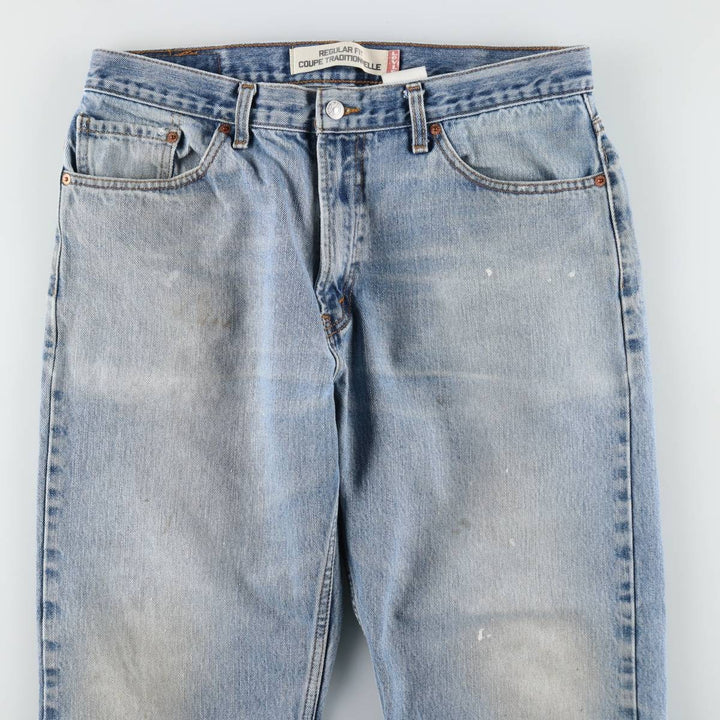 2000'S Levi's REGULAR FIT 505-4891 Tapered Denim Pants, Men's W36 equivalent. cotton blue type Vintage Second Hand