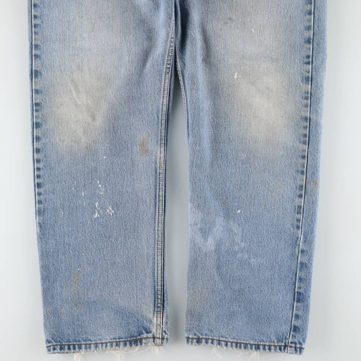 2000'S Levi's REGULAR FIT 505-4891 Tapered Denim Pants, Men's W36 equivalent. cotton blue type Vintage Second Hand