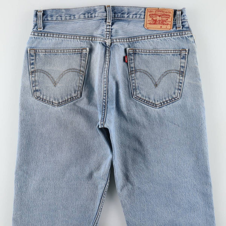 2000'S Levi's REGULAR FIT 505-4891 Tapered Denim Pants, Men's W36 equivalent. cotton blue type Vintage Second Hand