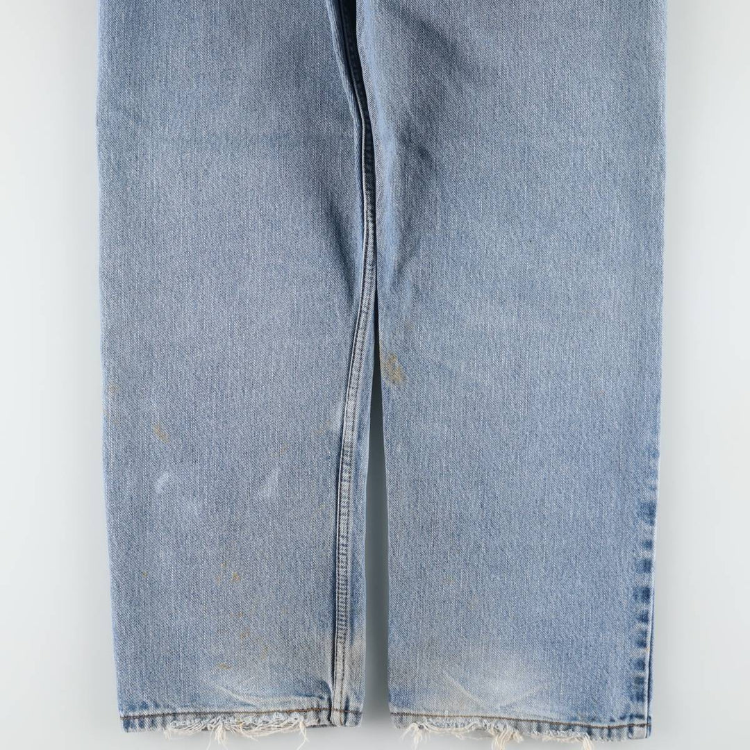 2000'S Levi's REGULAR FIT 505-4891 Tapered Denim Pants, Men's W36 equivalent. cotton blue type Vintage Second Hand