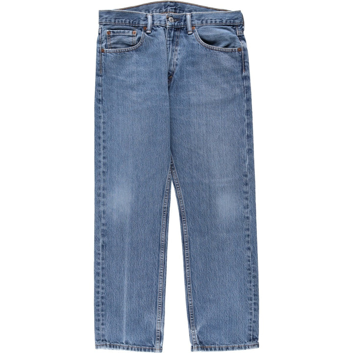 Levi's 505-0216 Tapered Denim Pants, Men's, Size W34 cotton blue type Vintage Second Hand