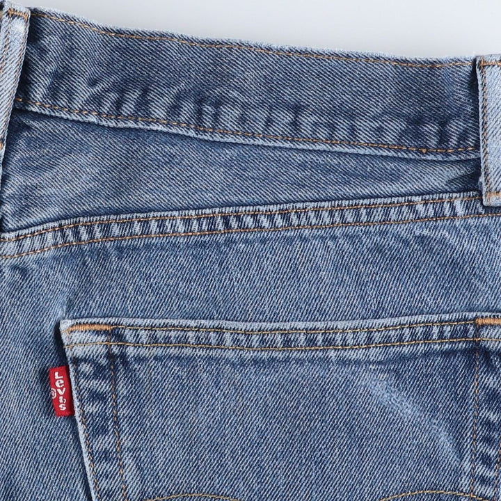 Levi's 505-0216 Tapered Denim Pants, Men's, Size W34 cotton blue type Vintage Second Hand