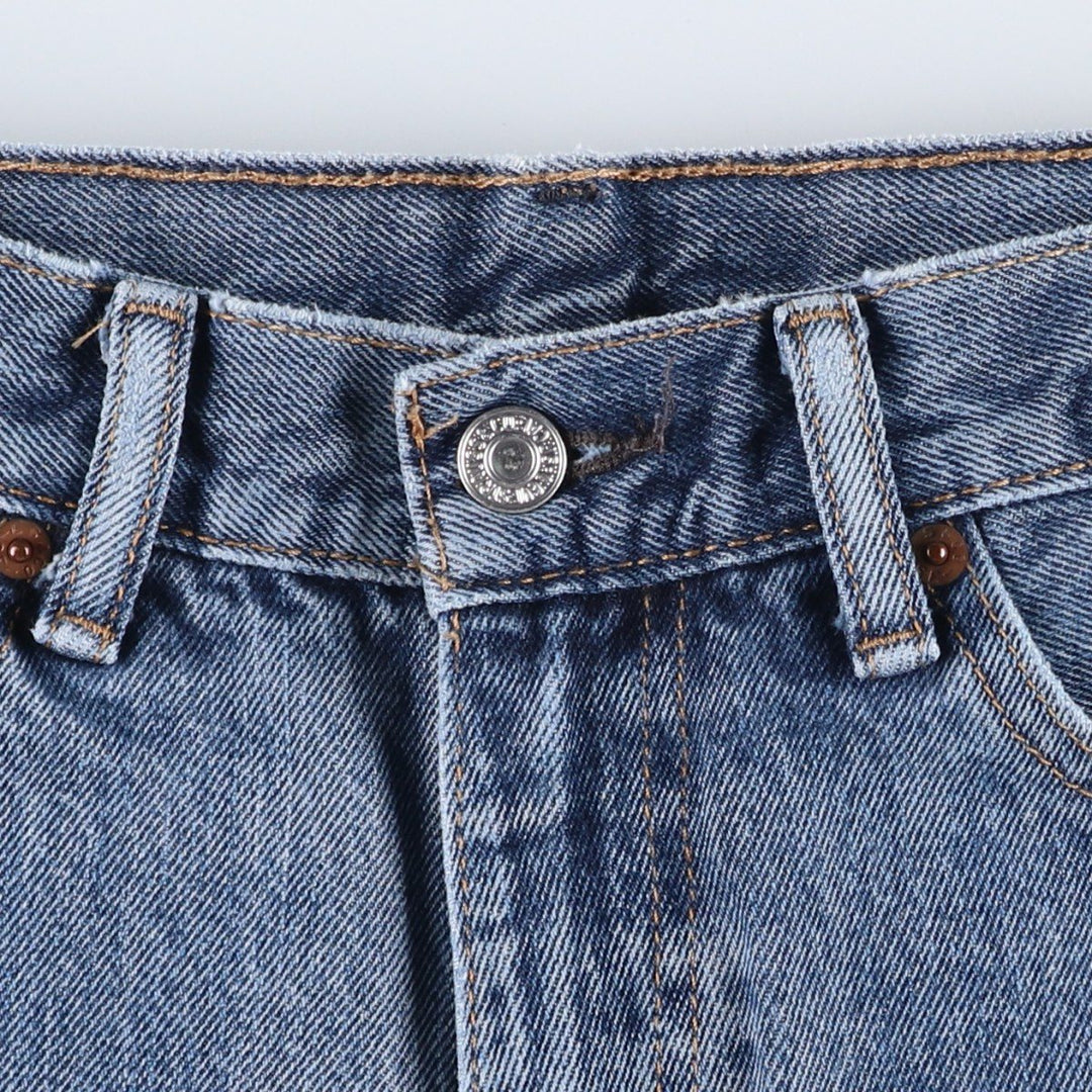 Levi's 505-0216 Tapered Denim Pants, Men's, Size W34 cotton blue type Vintage Second Hand