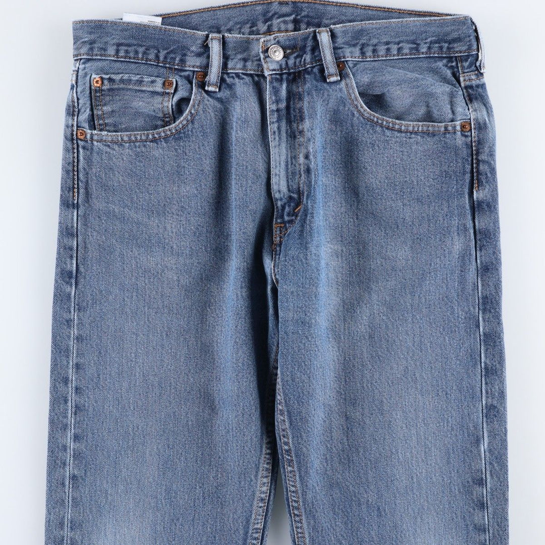 Levi's 505-0216 Tapered Denim Pants, Men's, Size W34 cotton blue type Vintage Second Hand