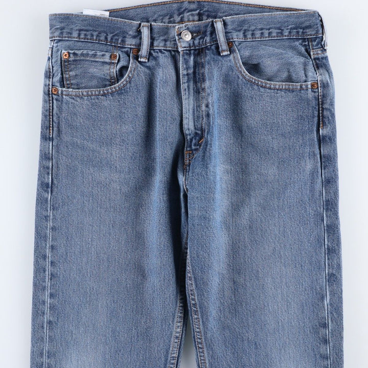 Levi's 505-0216 Tapered Denim Pants, Men's, Size W34 cotton blue type Vintage Second Hand