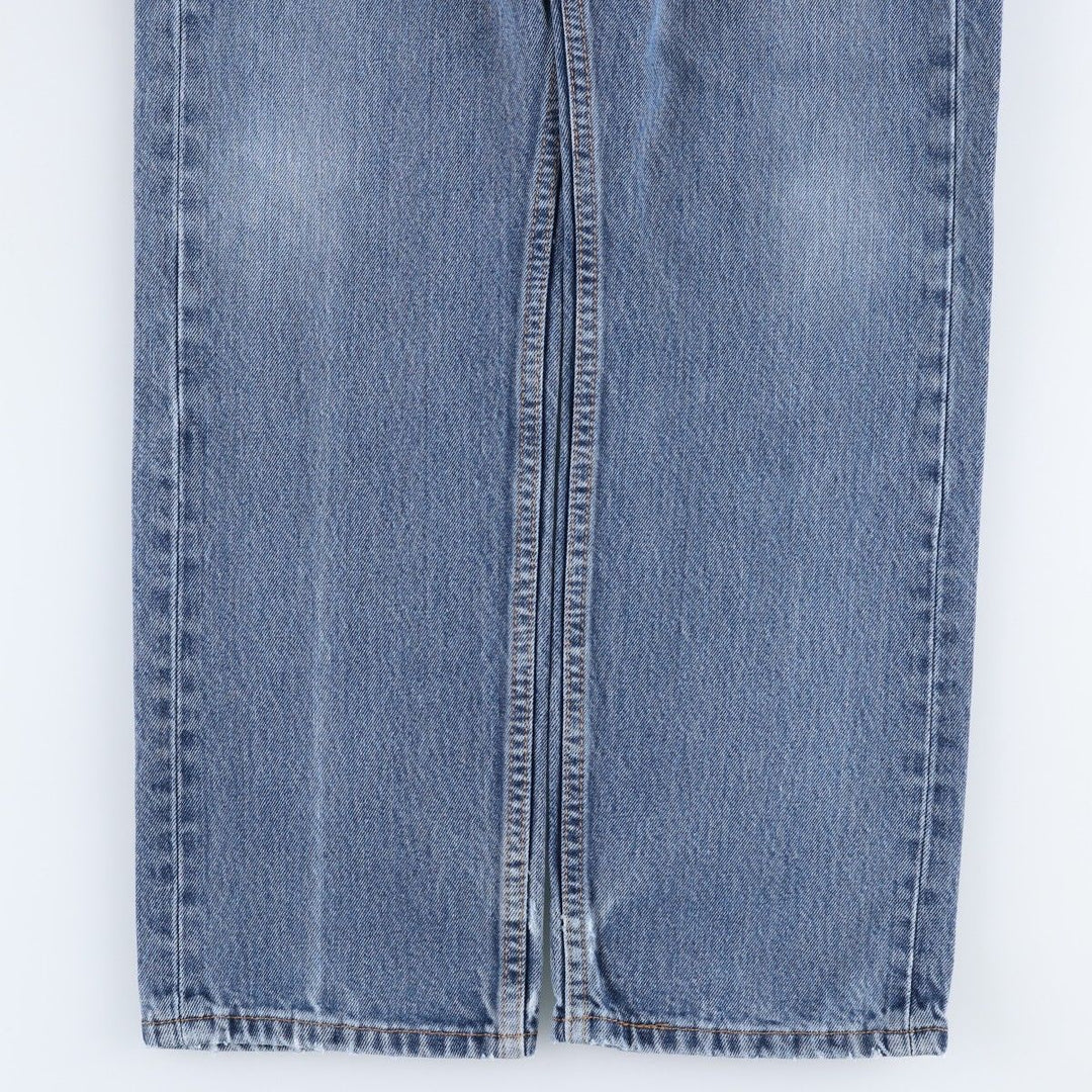 Levi's 505-0216 Tapered Denim Pants, Men's, Size W34 cotton blue type Vintage Second Hand