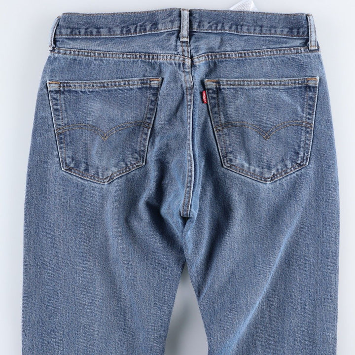 Levi's 505-0216 Tapered Denim Pants, Men's, Size W34 cotton blue type Vintage Second Hand