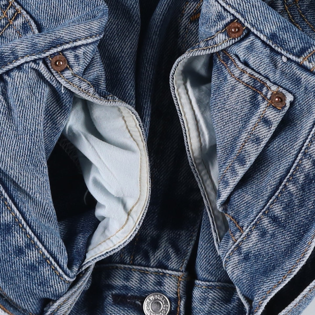 Levi's 505 Straight Fit Tapered Denim Pants, Men's Size W37 (approx.), Vintage cotton blue type Vintage Second Hand