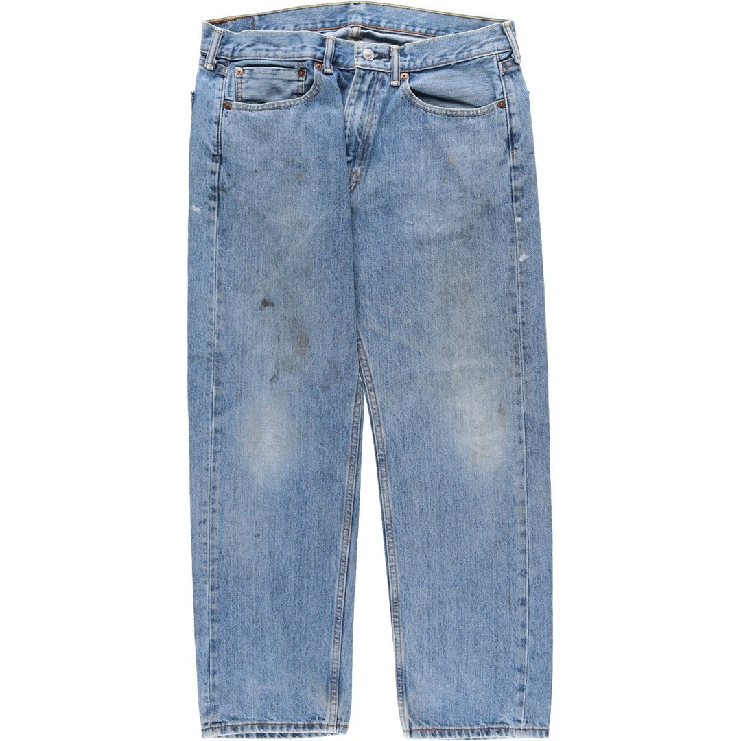 Levi's 505-4891 Tapered Denim Pants, Men's Size W36 (approx.) cotton blue type Vintage Second Hand