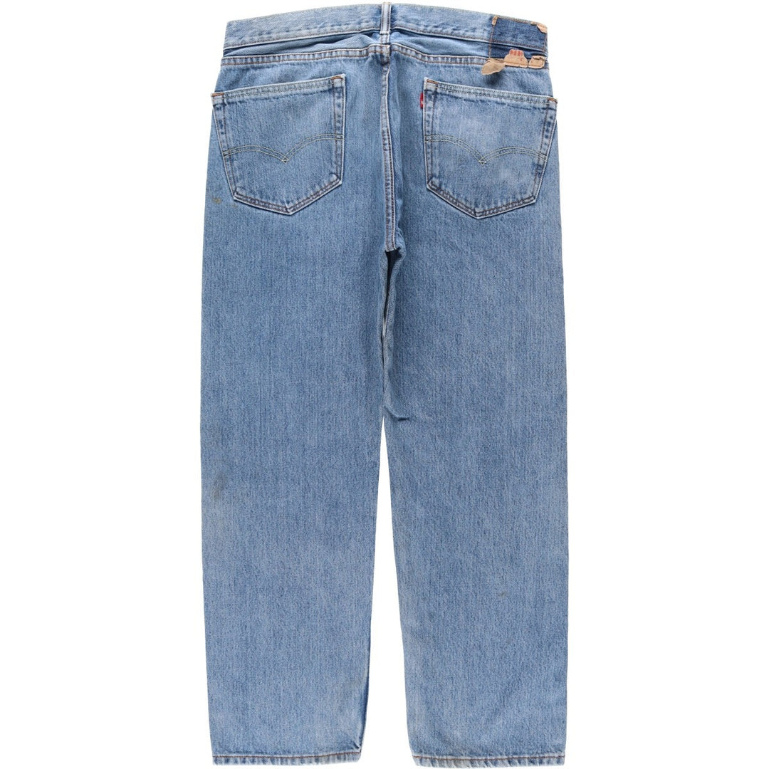 Levi's 505-4891 Tapered Denim Pants, Men's Size W36 (approx.) cotton blue type Vintage Second Hand