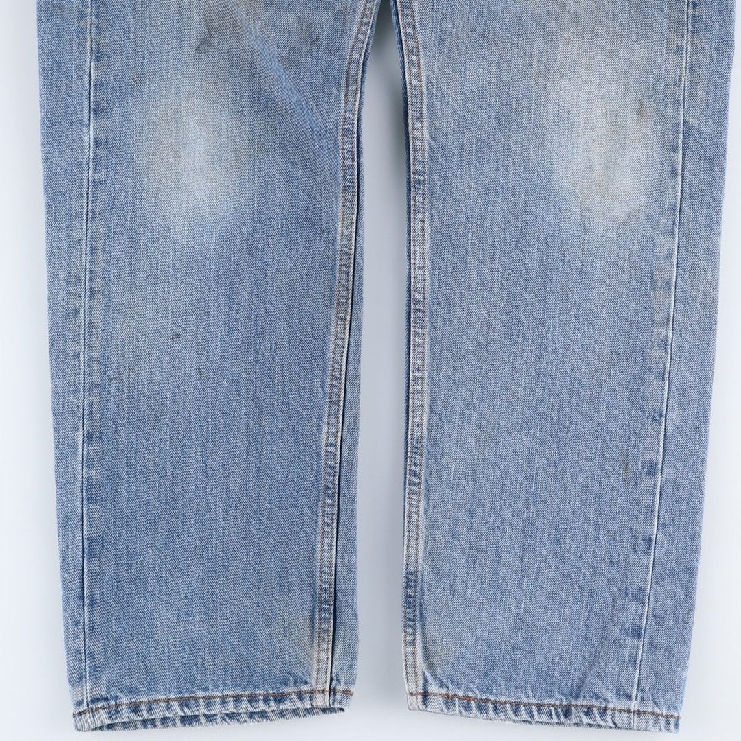 Levi's 505-4891 Tapered Denim Pants, Men's Size W36 (approx.) cotton blue type Vintage Second Hand