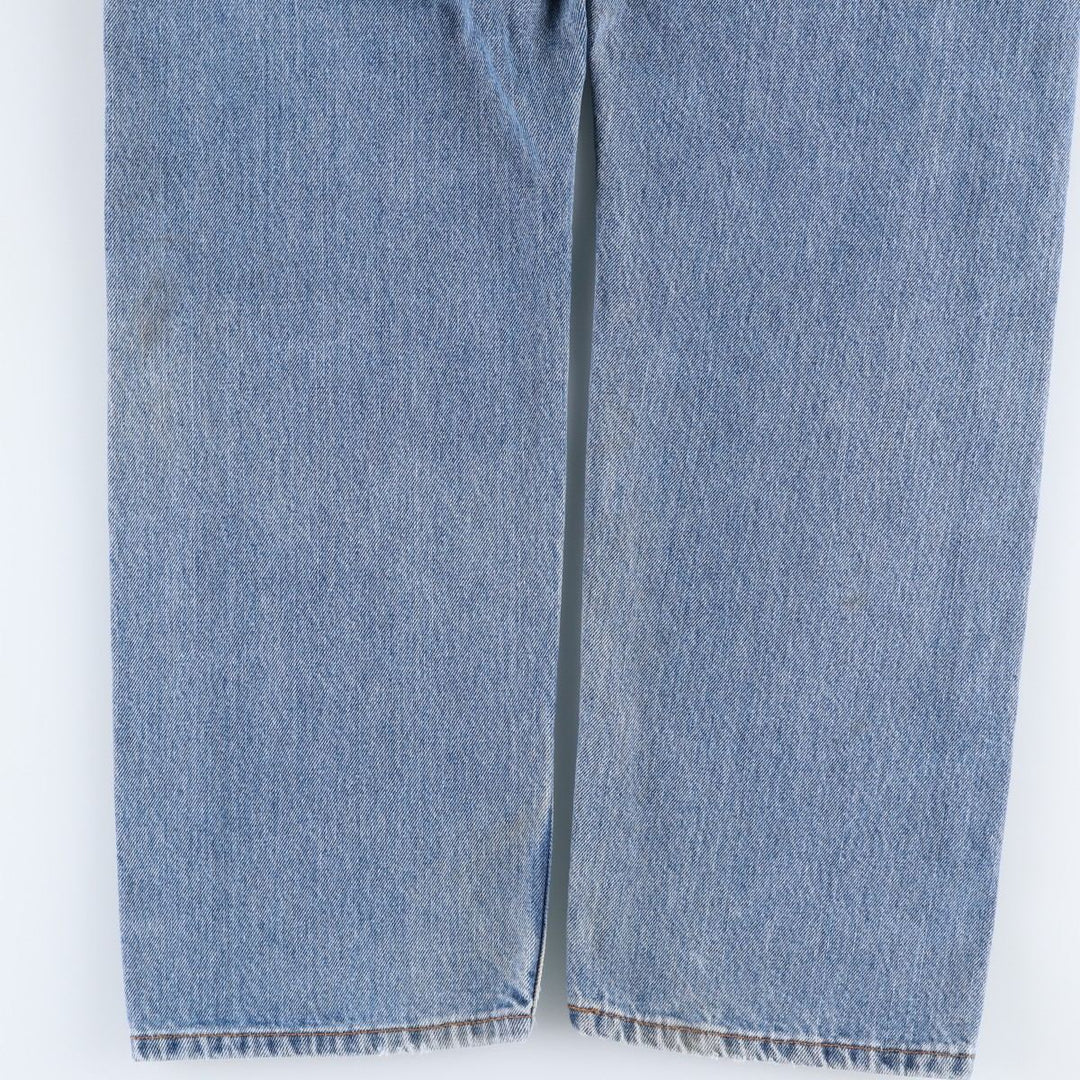 Levi's 505-4891 Tapered Denim Pants, Men's Size W36 (approx.) cotton blue type Vintage Second Hand