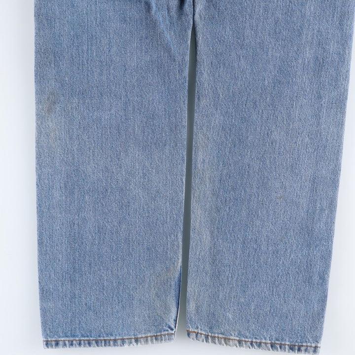 Levi's 505-4891 Tapered Denim Pants, Men's Size W36 (approx.) cotton blue type Vintage Second Hand
