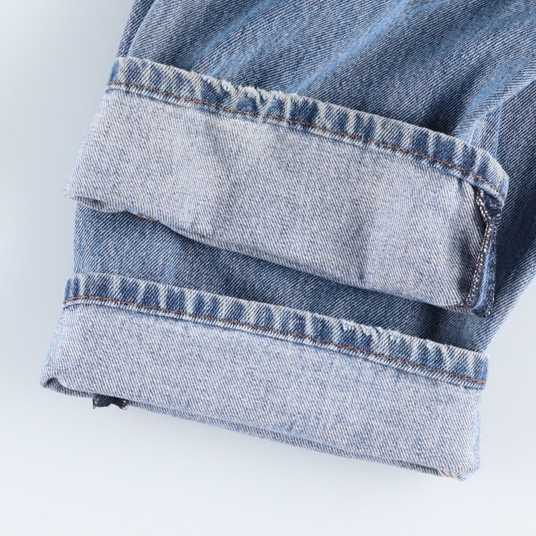 Levi's 505-4891 Tapered Denim Pants, Men's Size W36 (approx.) cotton blue type Vintage Second Hand