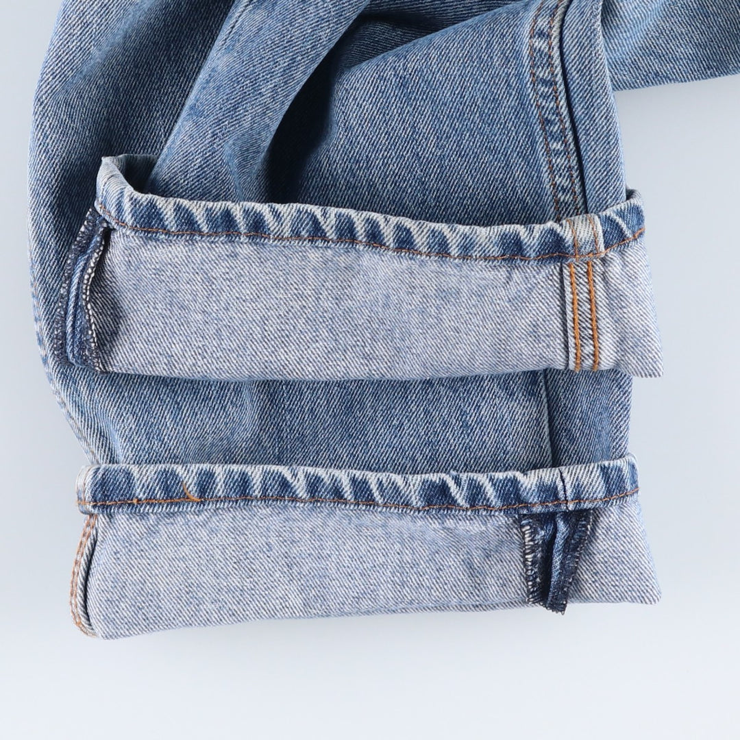 Levi's 505-4891 Tapered Denim Pants, Men's Size W36 (approx.) cotton blue type Vintage Second Hand