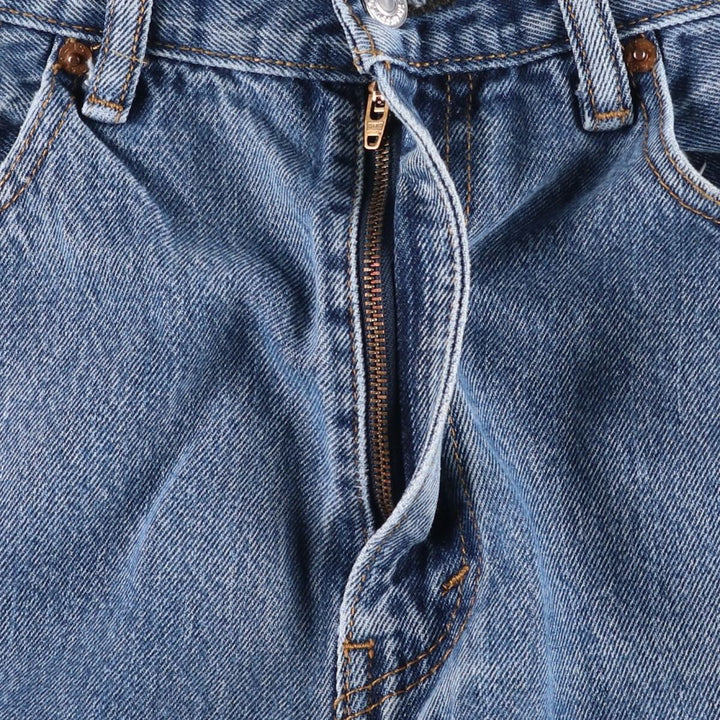 Levi's 505 tapered denim pants for men, equivalent to w35 cotton blue type Vintage Second Hand