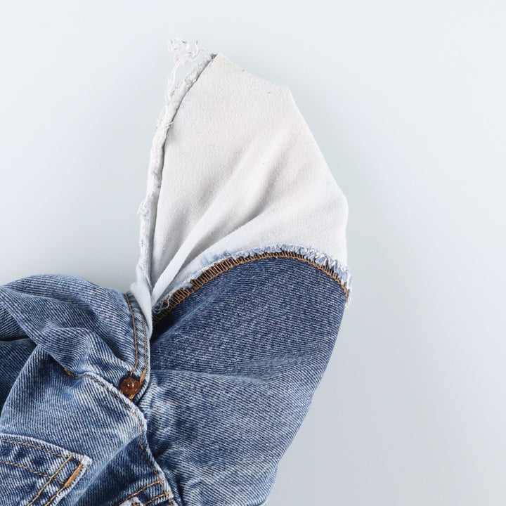 Levi's 505 tapered denim pants for men, equivalent to w35 cotton blue type Vintage Second Hand