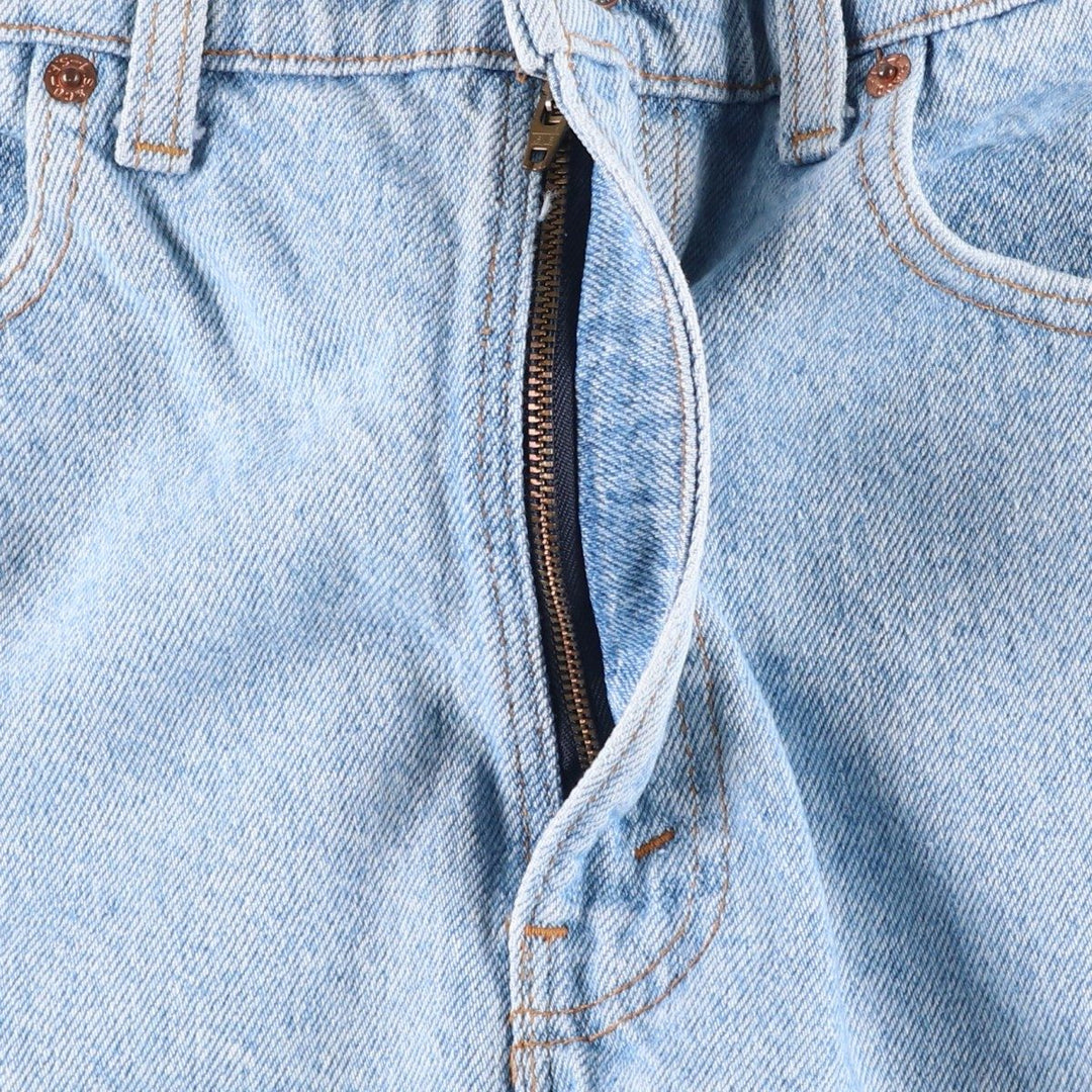 90'S Levi's 505-4834 Tapered Denim Pants, Made in USA, Men's, Size W33, Vintage cotton Blue type light blue Vintage Second Hand