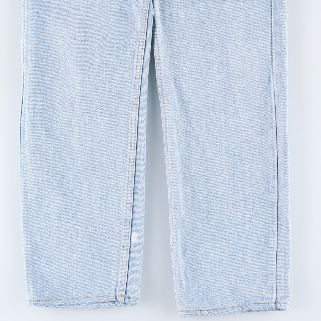 90'S Levi's 505-4834 Tapered Denim Pants, Made in USA, Men's, Size W33, Vintage cotton Blue type light blue Vintage Second Hand