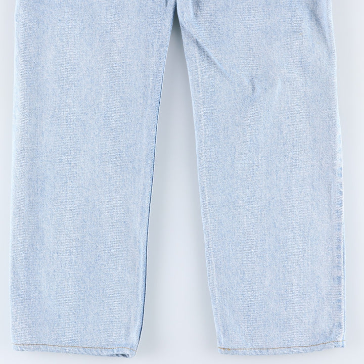 90'S Levi's 505-4834 Tapered Denim Pants, Made in USA, Men's, Size W33, Vintage cotton Blue type light blue Vintage Second Hand