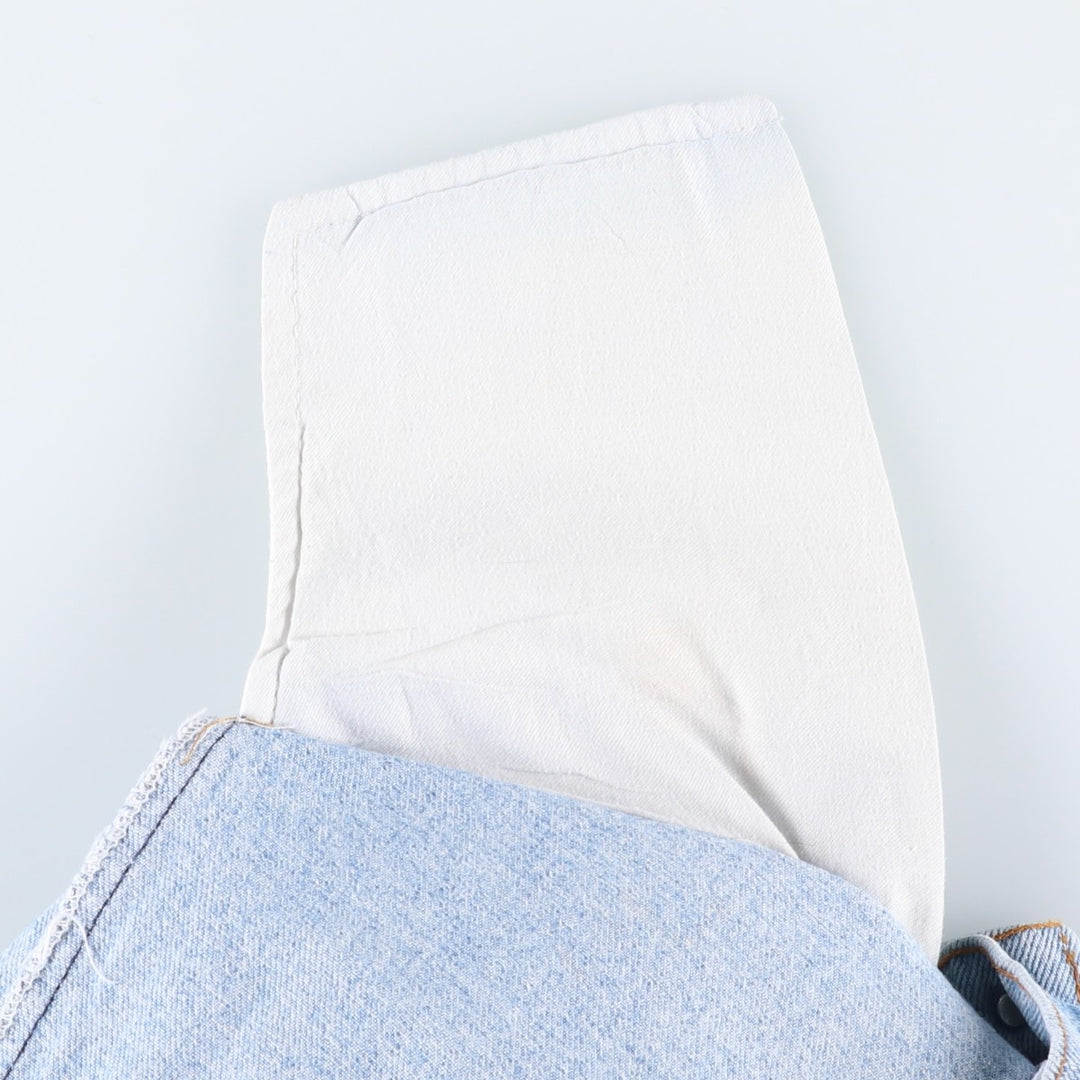 90'S Levi's 505-4834 Tapered Denim Pants, Made in USA, Men's, Size W33, Vintage cotton Blue type light blue Vintage Second Hand