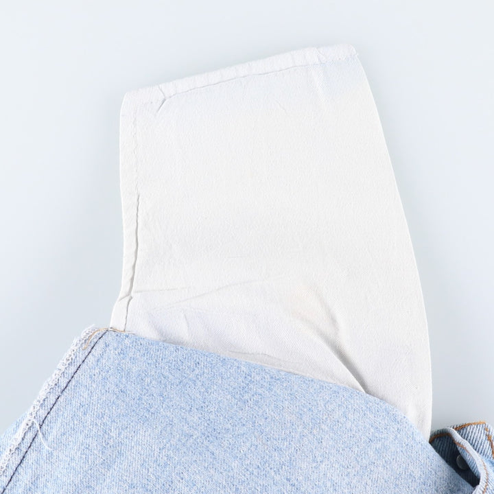90'S Levi's 505-4834 Tapered Denim Pants, Made in USA, Men's, Size W33, Vintage cotton Blue type light blue Vintage Second Hand