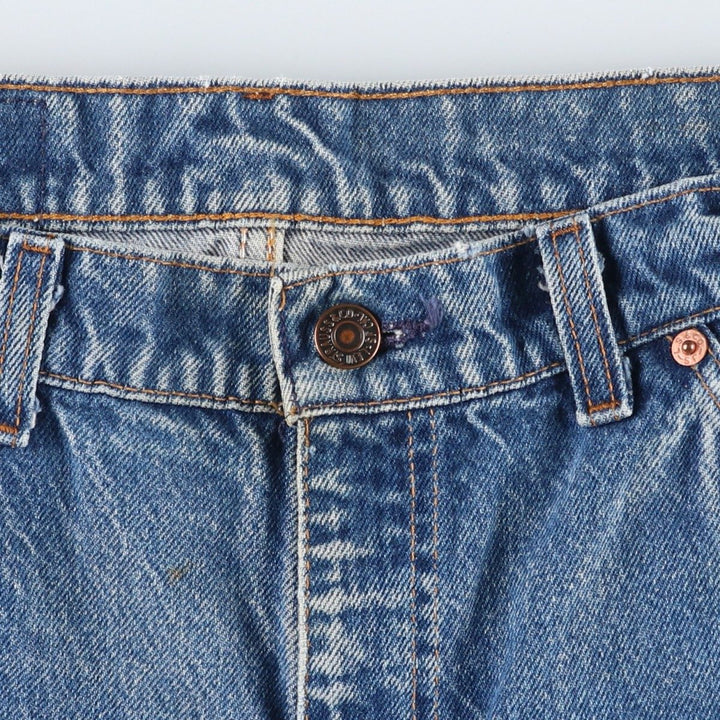 Levi's 40505-0215 Orange Tab Tapered Denim Pants, Made in USA, Men's W36 (approx.), Vintage. cotton blue type Vintage Second Hand