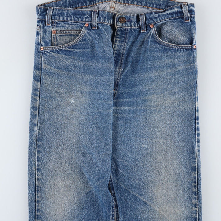 Levi's 40505-0215 Orange Tab Tapered Denim Pants, Made in USA, Men's W36 (approx.), Vintage. cotton blue type Vintage Second Hand