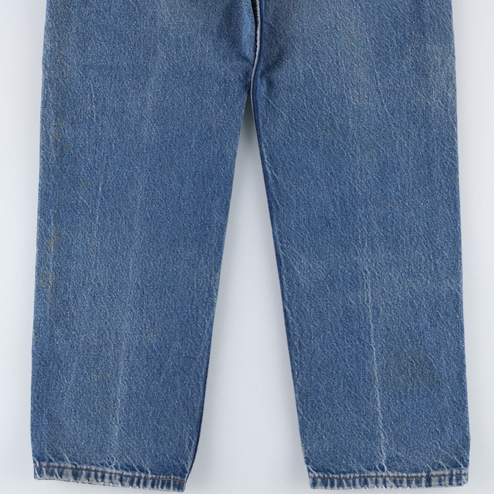 Levi's 40505-0215 Orange Tab Tapered Denim Pants, Made in USA, Men's W36 (approx.), Vintage. cotton blue type Vintage Second Hand