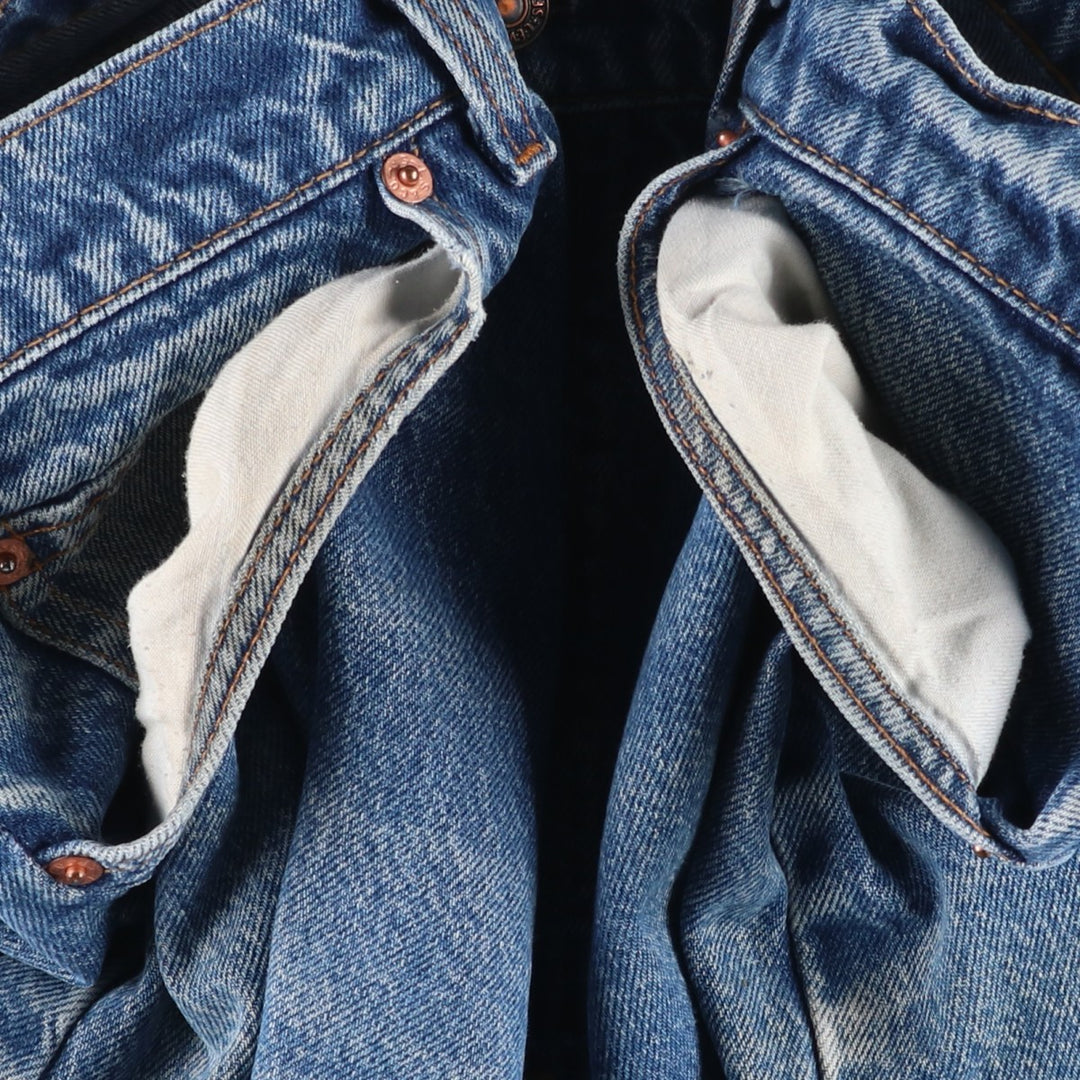 Levi's 40505-0215 Orange Tab Tapered Denim Pants, Made in USA, Men's W36 (approx.), Vintage. cotton blue type Vintage Second Hand