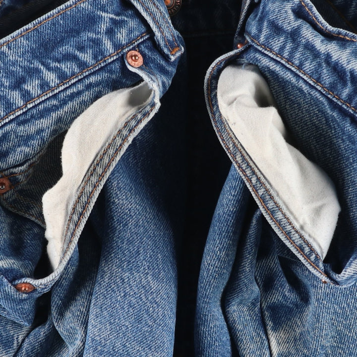 Levi's 40505-0215 Orange Tab Tapered Denim Pants, Made in USA, Men's W36 (approx.), Vintage. cotton blue type Vintage Second Hand