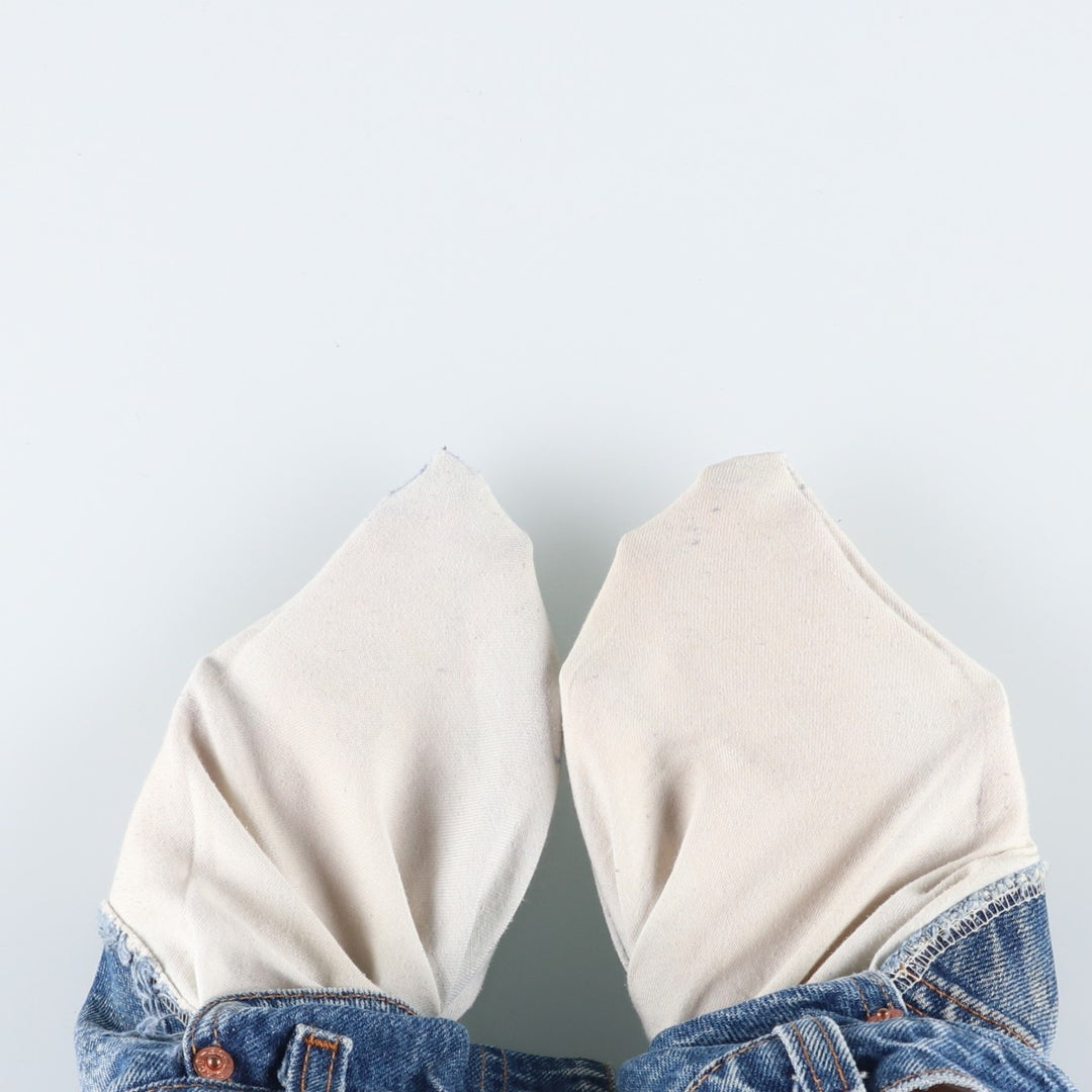 Levi's 40505-0215 Orange Tab Tapered Denim Pants, Made in USA, Men's W36 (approx.), Vintage. cotton blue type Vintage Second Hand