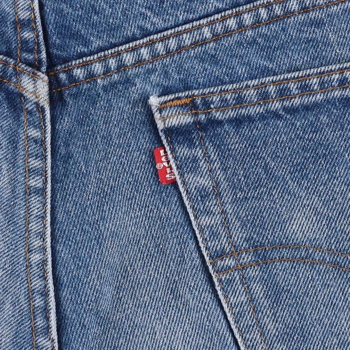 80'S Levi's 505-0216 Tapered Denim Pants for Men, W35, Vintage unclear blue type Vintage Second Hand