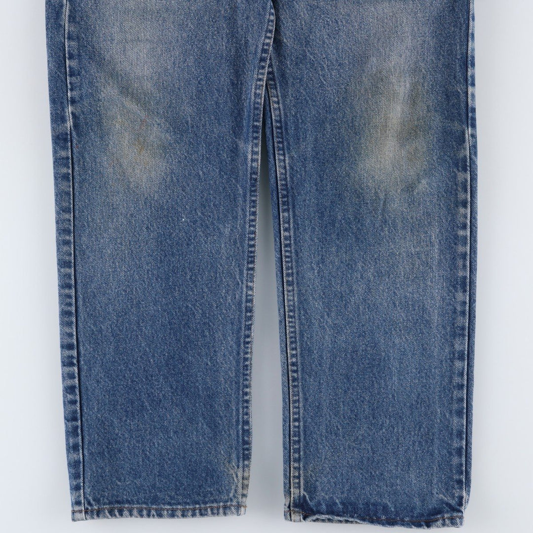 80'S Levi's 505-0216 Tapered Denim Pants for Men, W35, Vintage unclear blue type Vintage Second Hand