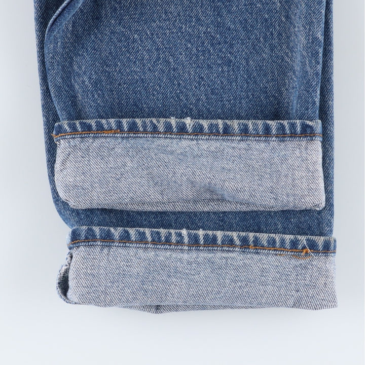 80'S Levi's 505-0216 Tapered Denim Pants for Men, W35, Vintage unclear blue type Vintage Second Hand